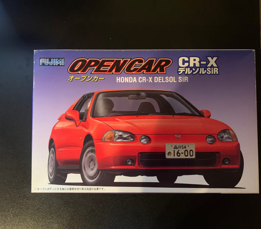 Fujimi Open Car Honda CR-X Del Sol SiR - Model Kit