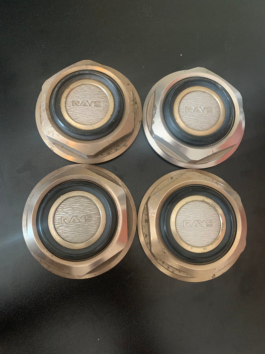 Volk Rays Large Hexes - Gold Finish - 86MM