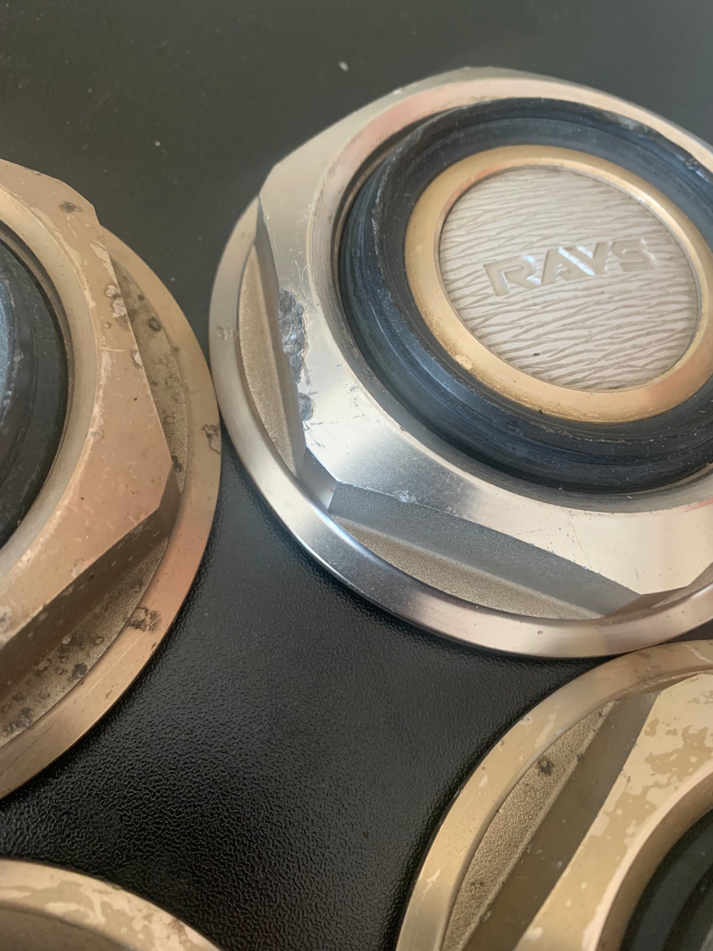 Volk Rays Large Hexes - Gold Finish - 86MM