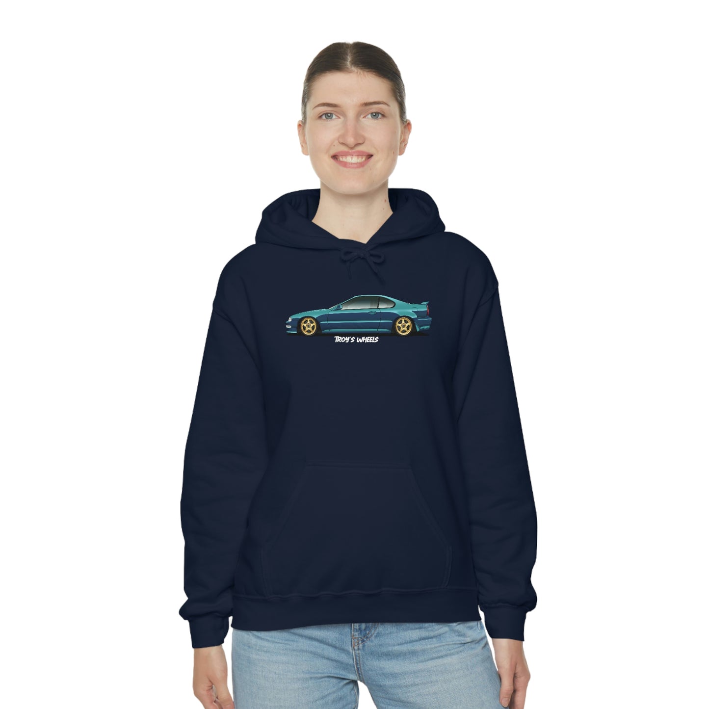 4G Prelude_Green_Gold 5 Spokes_Dark Hoodie