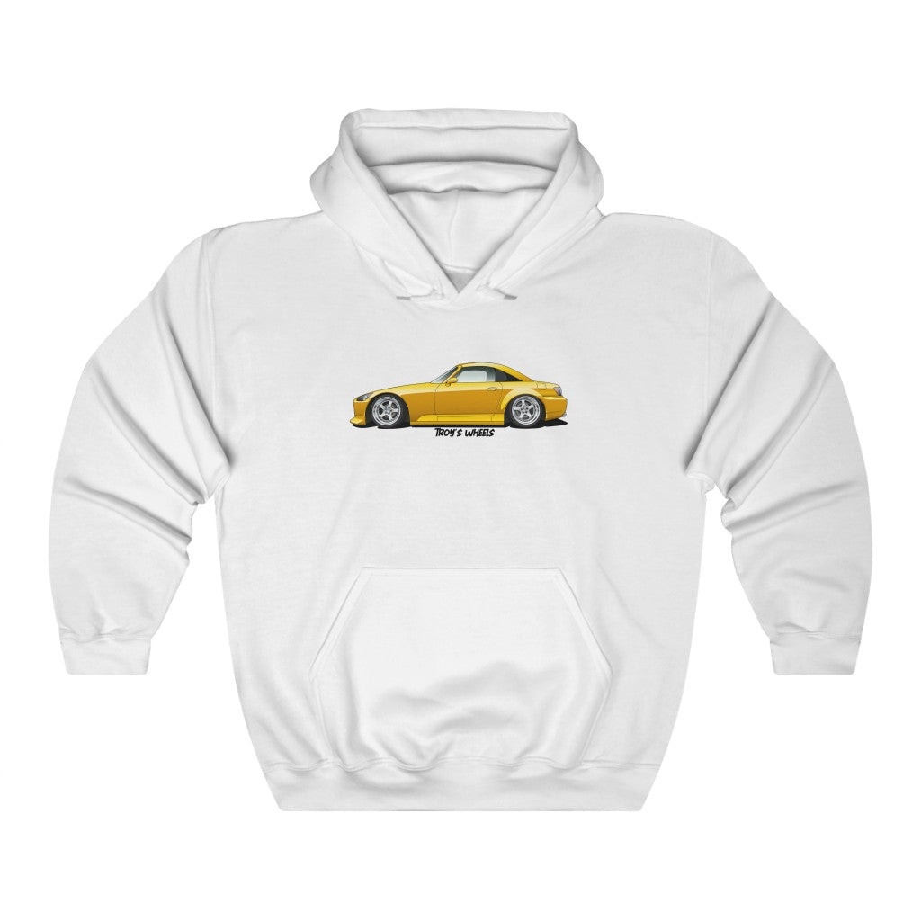 S2000_Yellow_Silver 5 Spokes_Light Hoodie