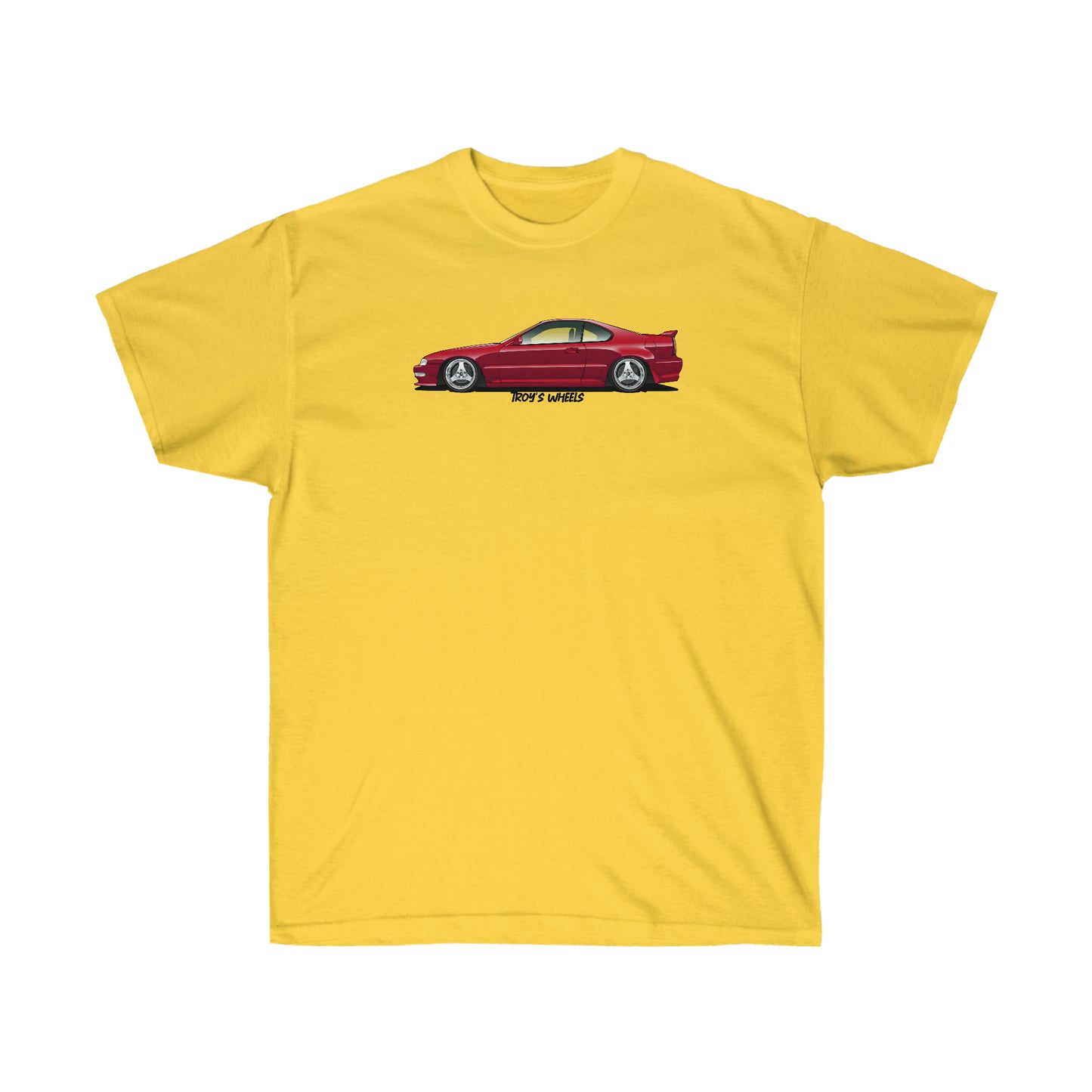 4G Prelude_Red_Silver 3 Spokes_Light Tee