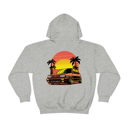 VW Golf_MK3_Sunset_Hoodie