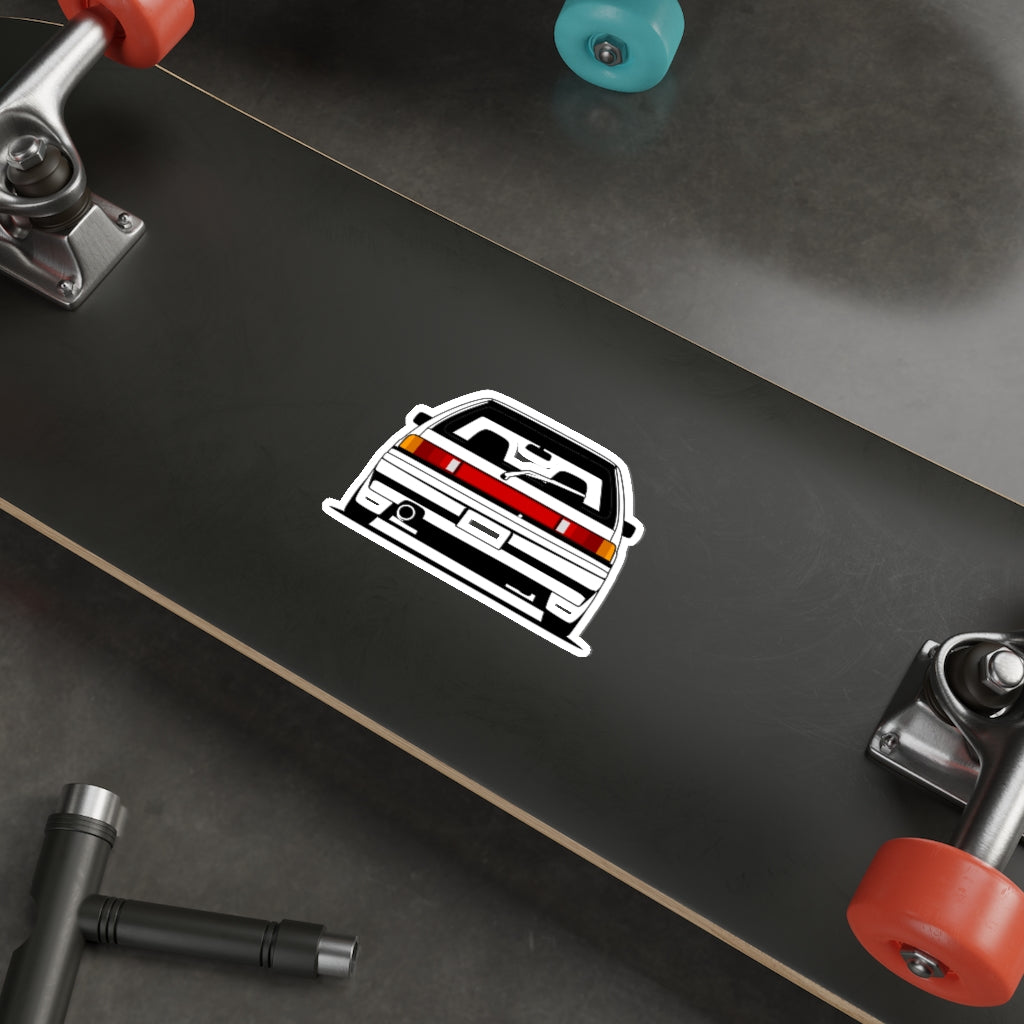 EF Civic_Rear_Black_Sticker