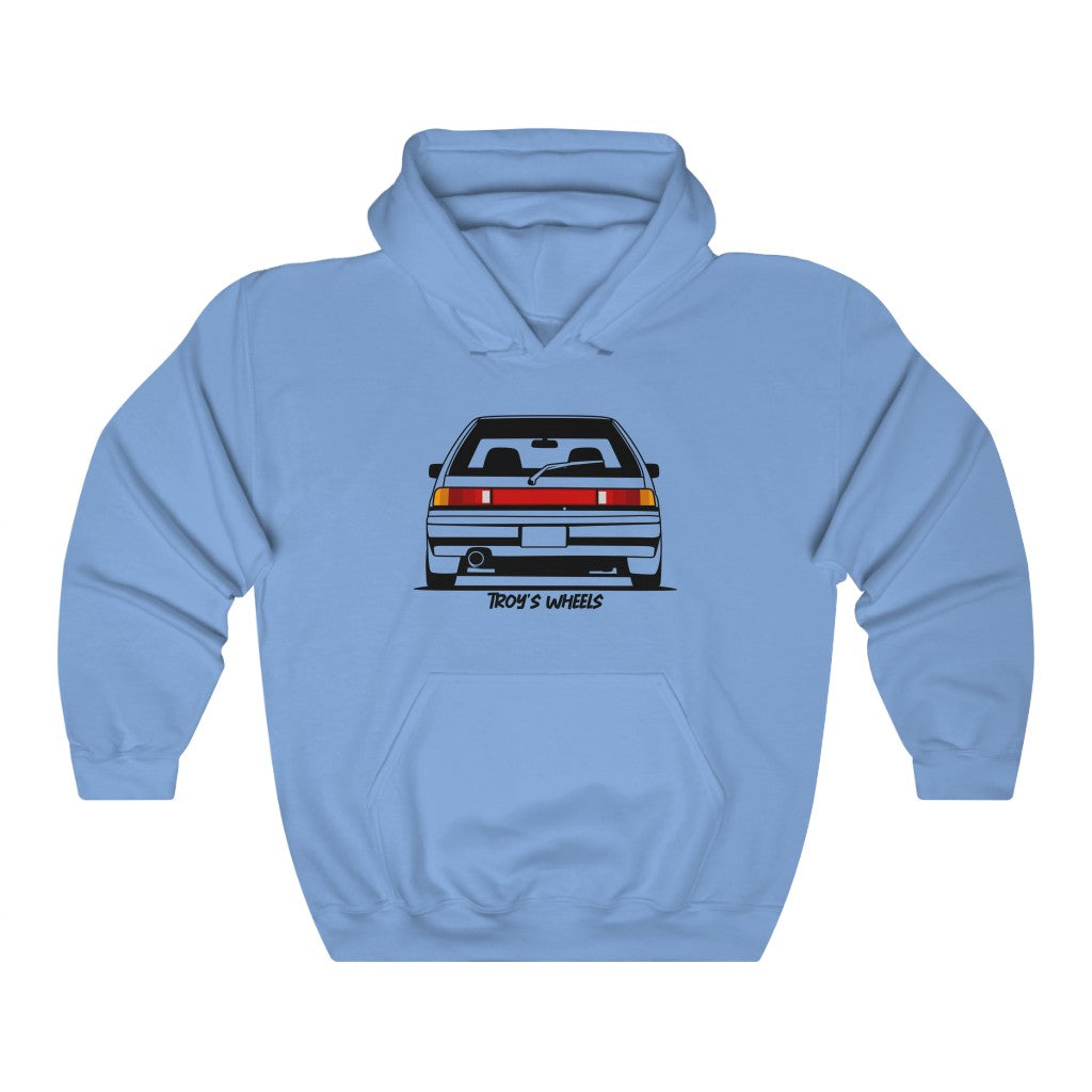 EF Civic_Rear_Black_Hoodie