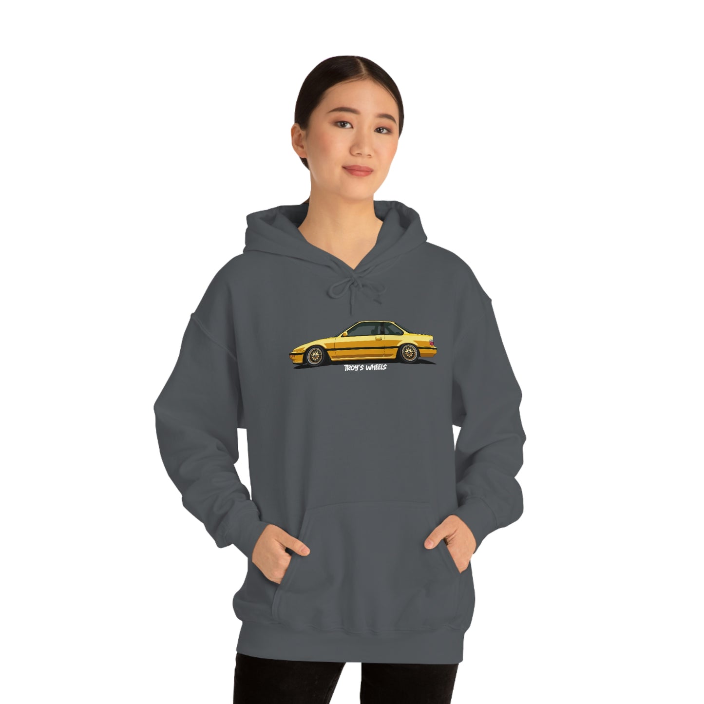 3G Prelude_Yellow_Gold Mesh_Dark Hoodie