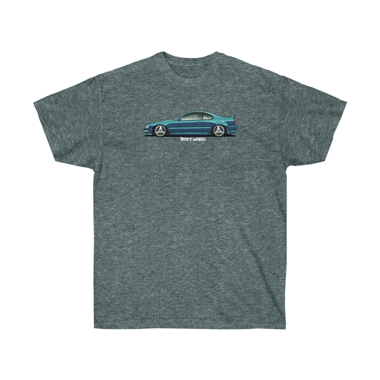 4G Prelude_Green_Silver 3 Spokes_Dark Tee