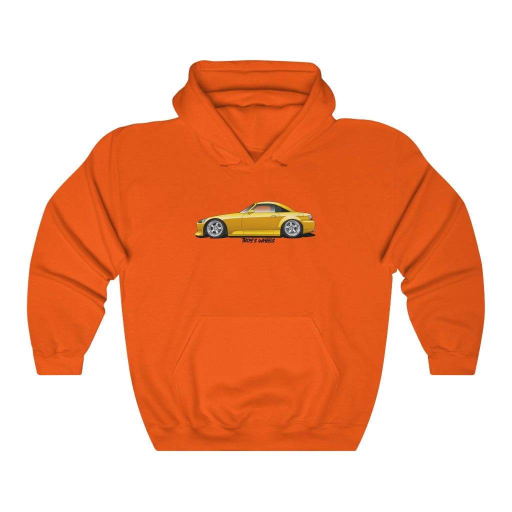 S2000_Yellow_Silver 5 Spokes_Light Hoodie
