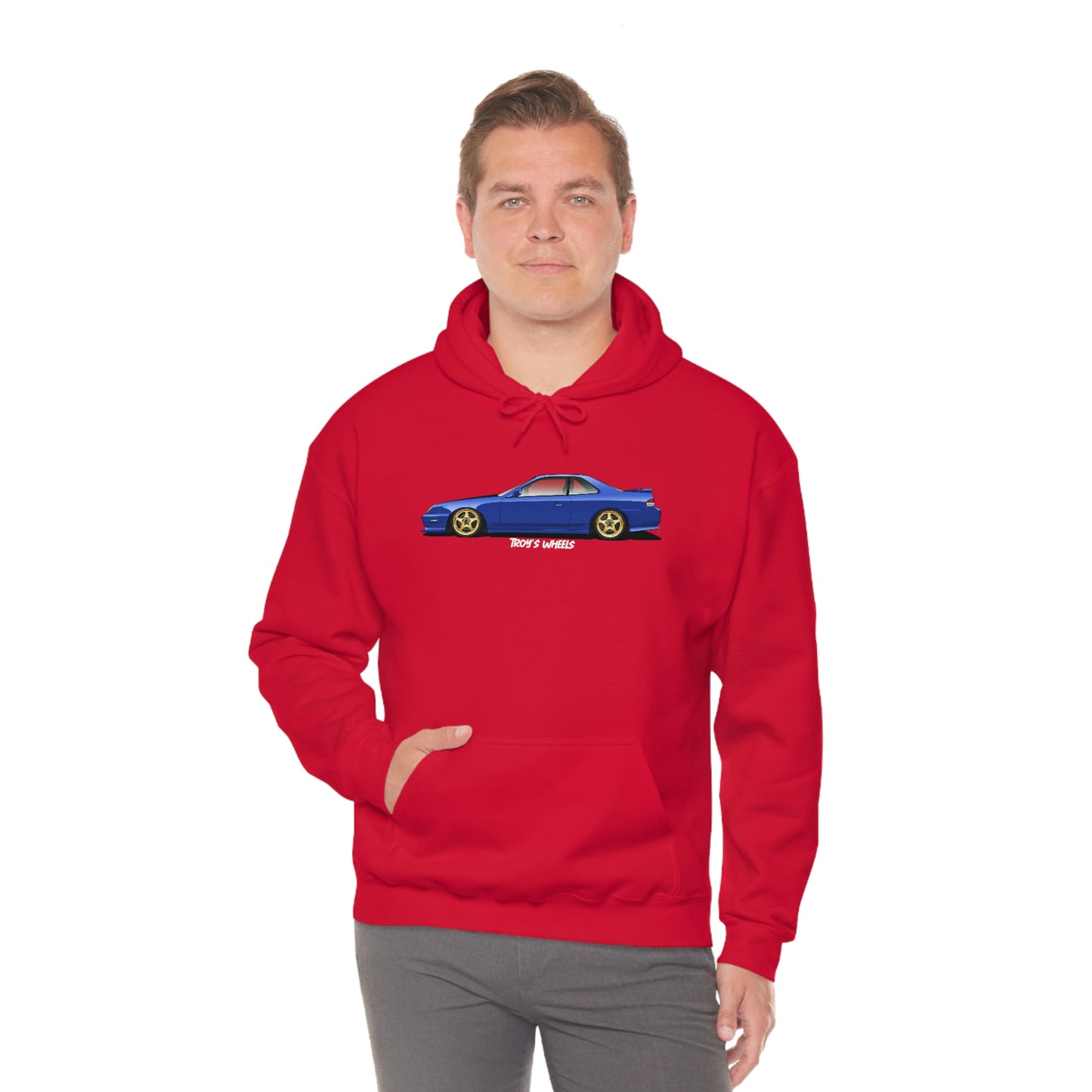 5G Prelude_Blue_Gold 5 Spokes_Dark Hoodie