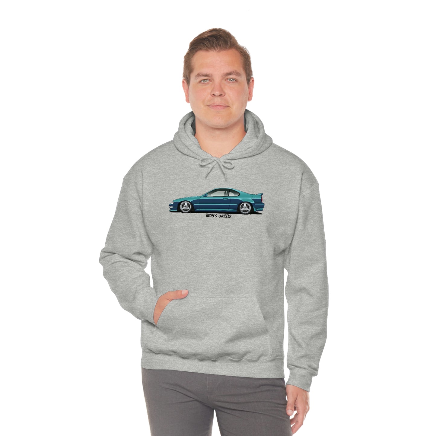 4G Prelude_Green_Silver 3 Spokes_Light Hoodie