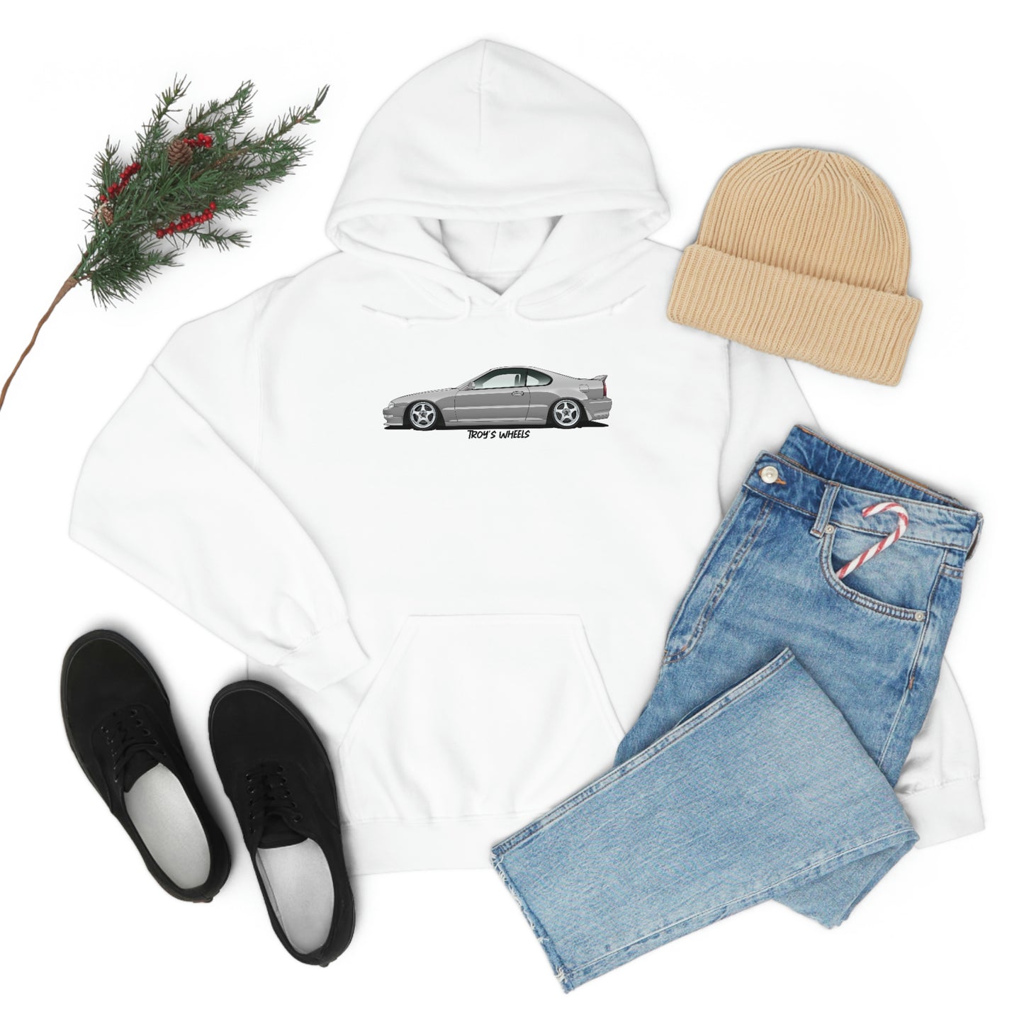 4G Prelude_Silver_Silver 5 Spokes_Light Hoodie