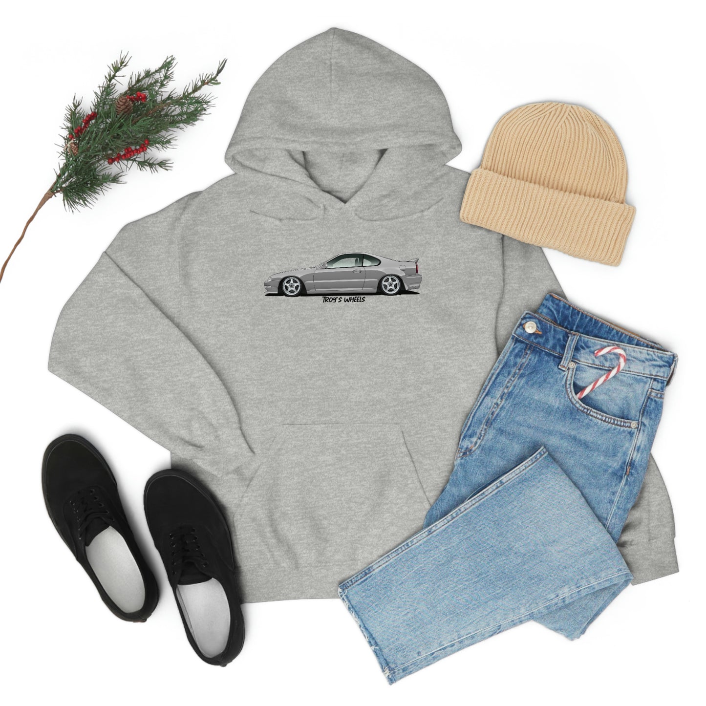 4G Prelude_Silver_Silver 5 Spokes_Light Hoodie