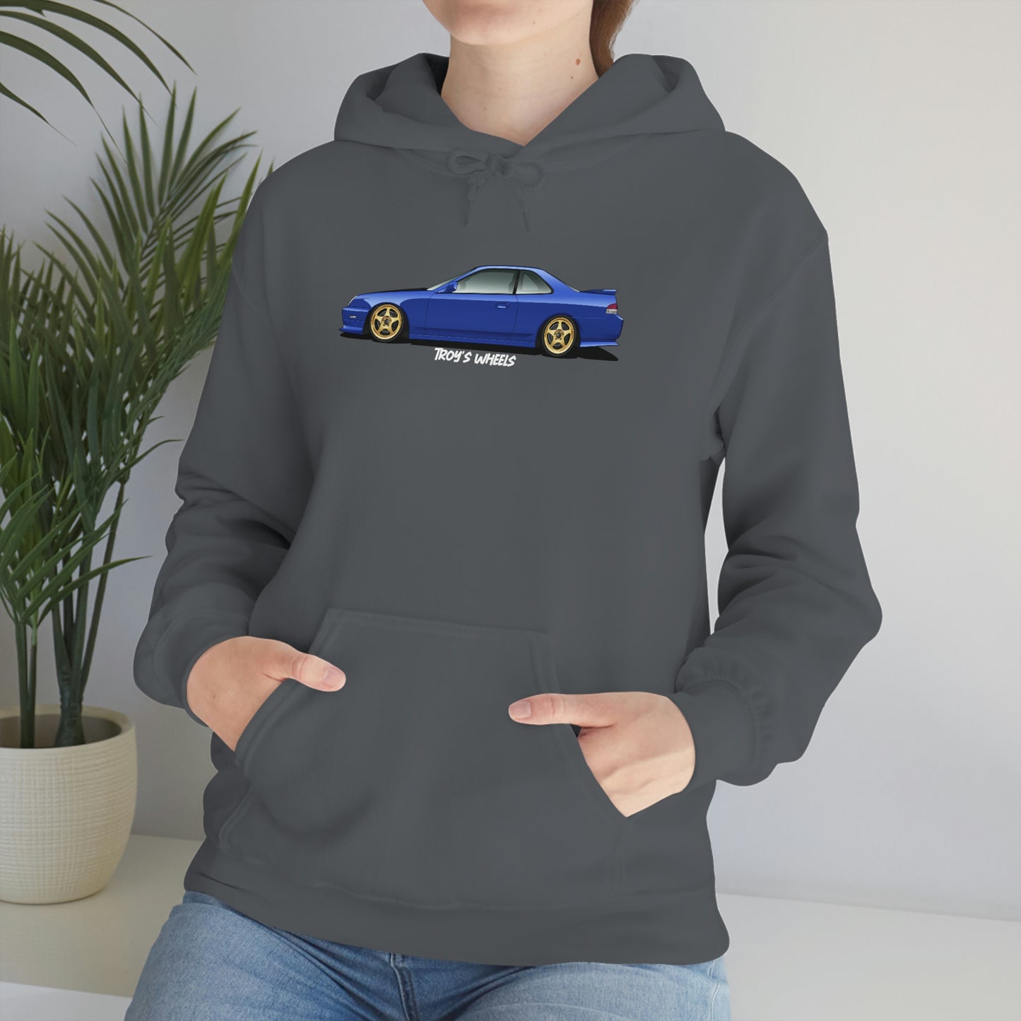 5G Prelude_Blue_Gold 5 Spokes_Dark Hoodie