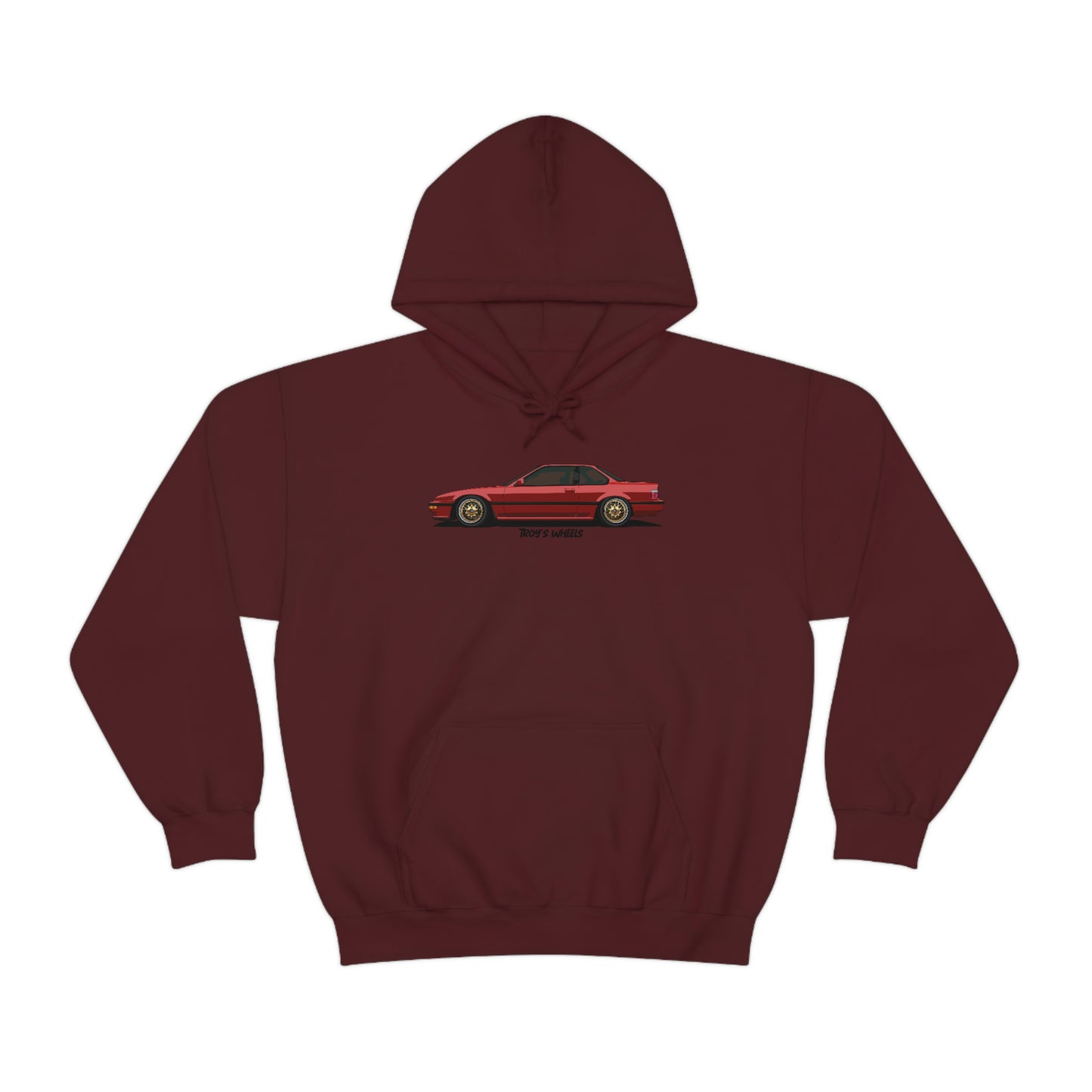 3G Prelude_Red_Gold Mesh_Light Hoodie