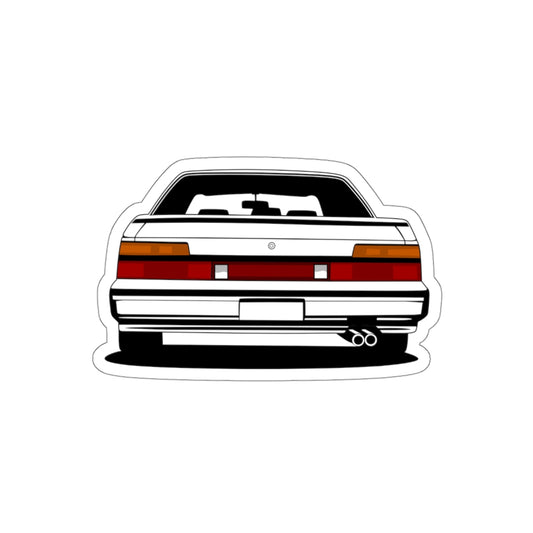2G Prelude_Rear_Black_Sticker