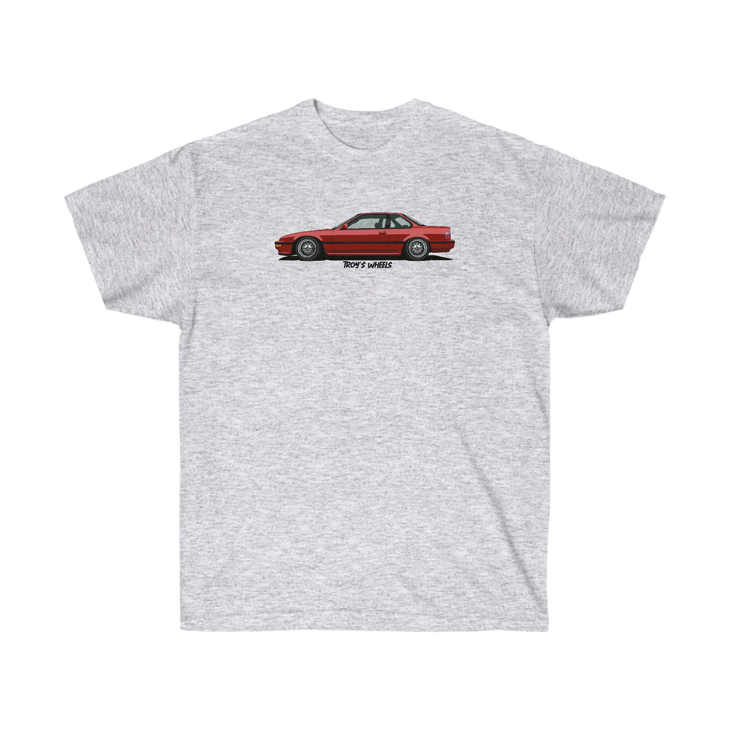 3G Prelude_Red_Silver Mesh_Light Tee