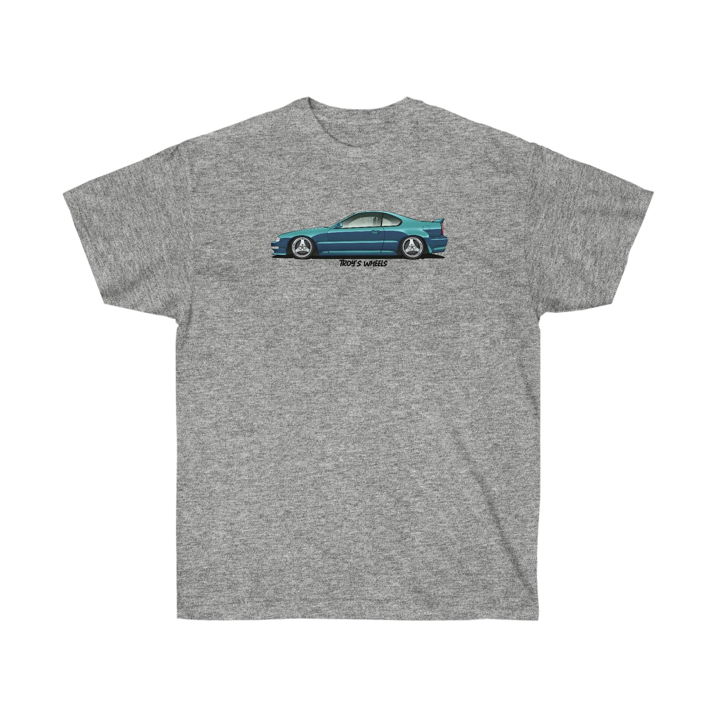 4G Prelude_Green_Silver 3 Spokes_Light Tee