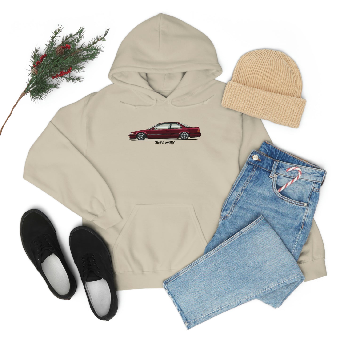 CB7 Accord_Red_6 Spoke_Light Hoodie