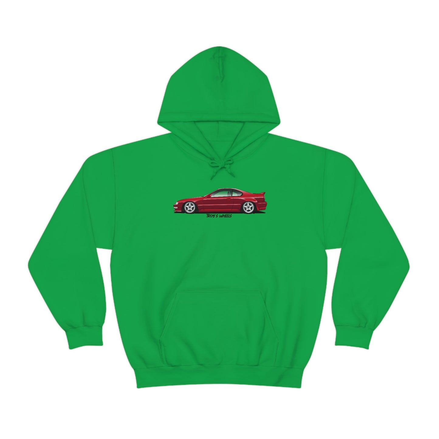 4G Prelude_Red_Silver 5 Spokes_Light Hoodie