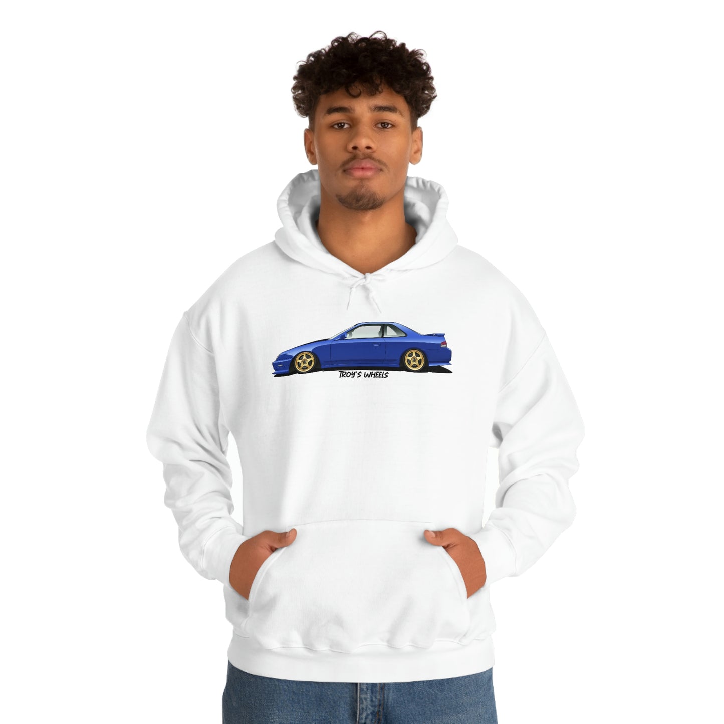5G Prelude_Blue_Gold 5 Spokes_Light Hoodie