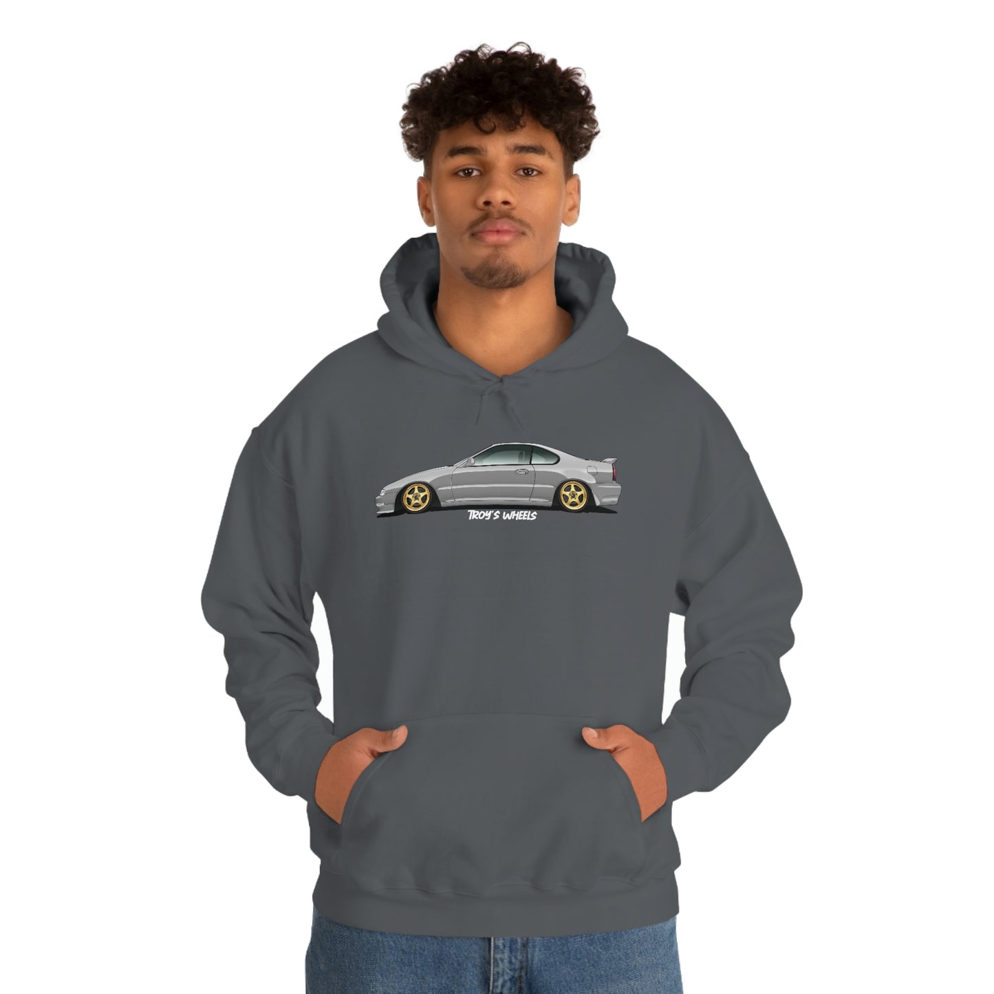 4G Prelude_Silver_Gold 5 Spokes_Dark Hoodie