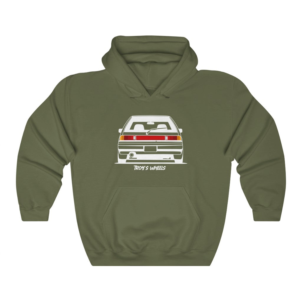 EF Civic_Rear_White_Hoodie
