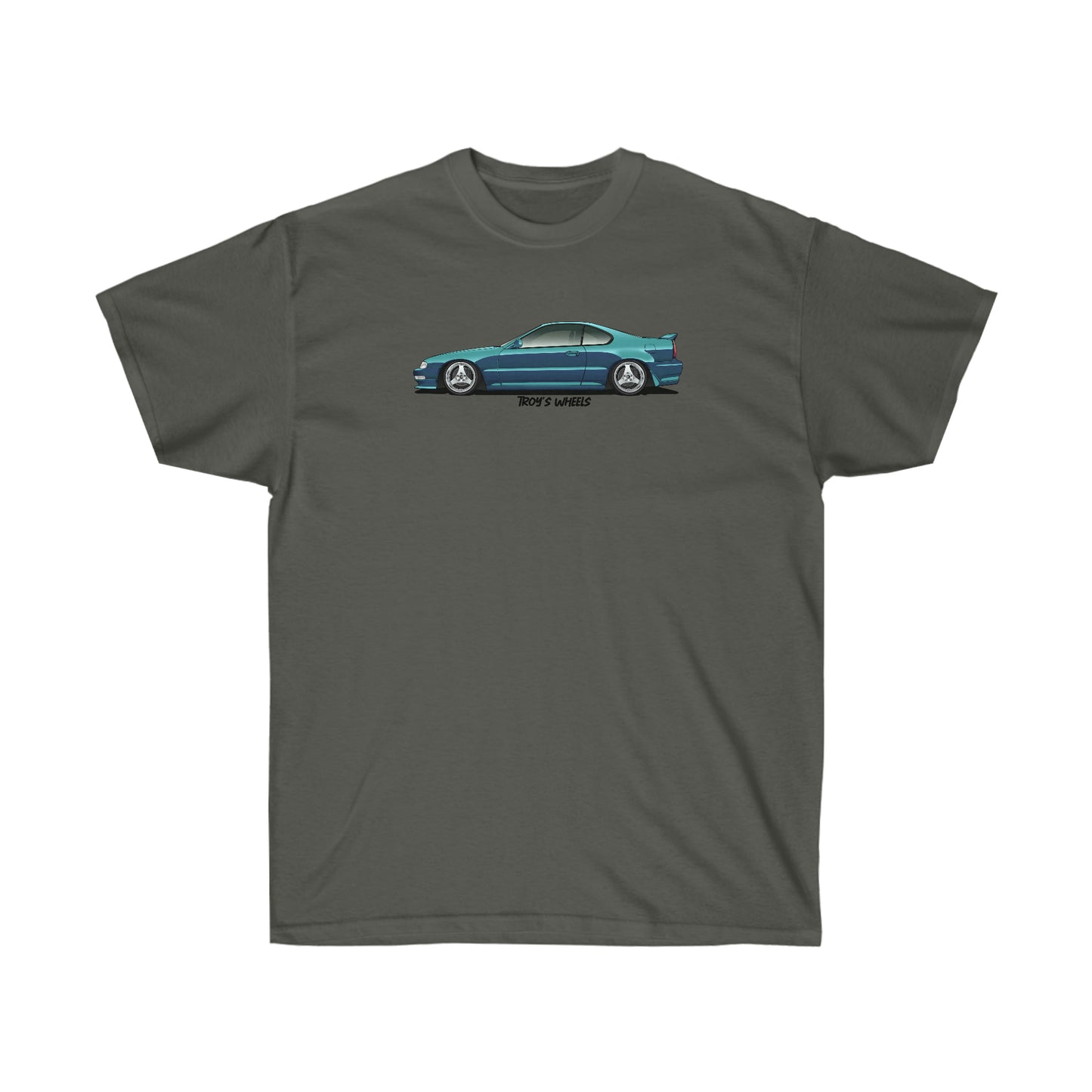 4G Prelude_Green_Silver 3 Spokes_Light Tee