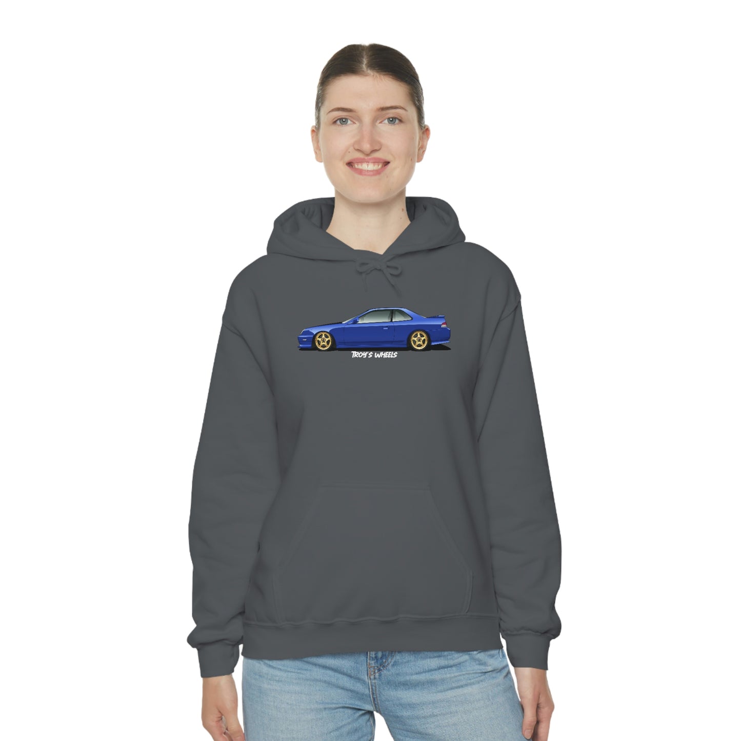 5G Prelude_Blue_Gold 5 Spokes_Dark Hoodie