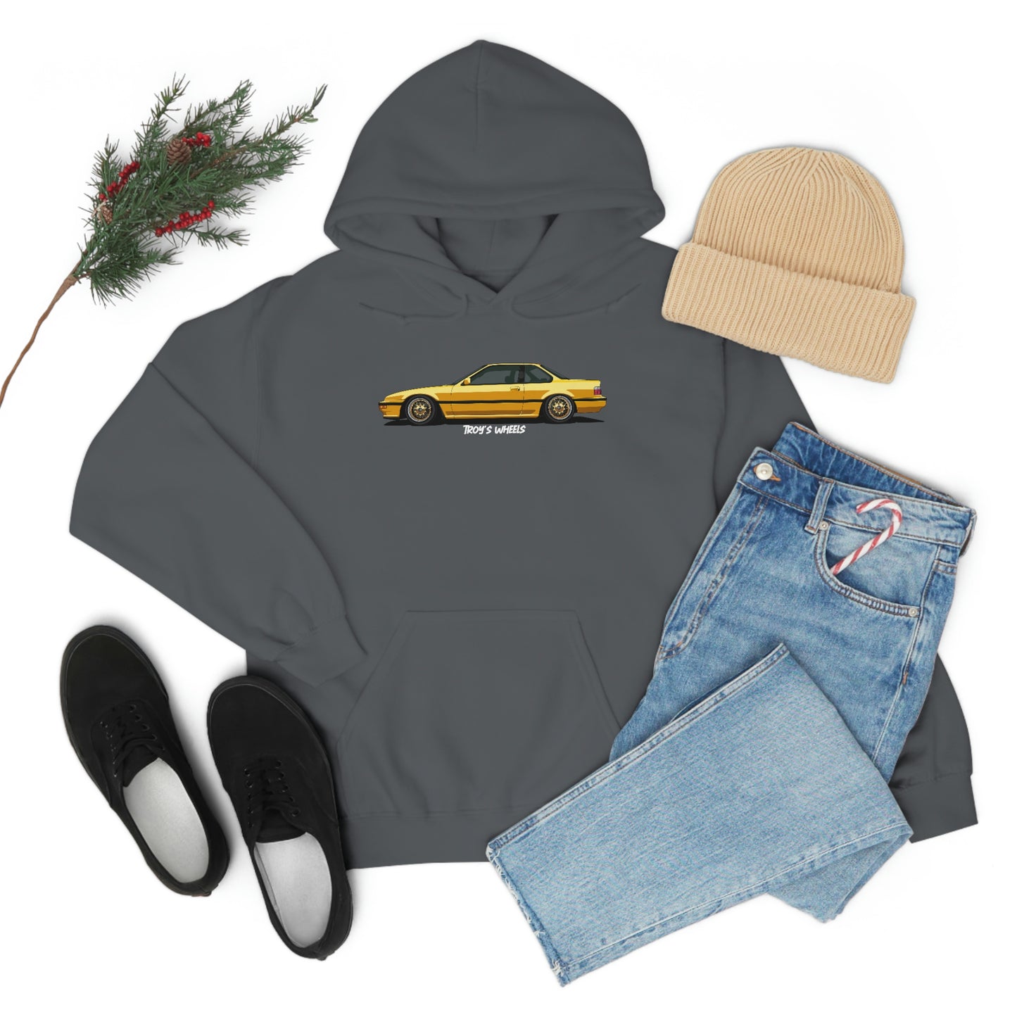 3G Prelude_Yellow_Gold Mesh_Dark Hoodie