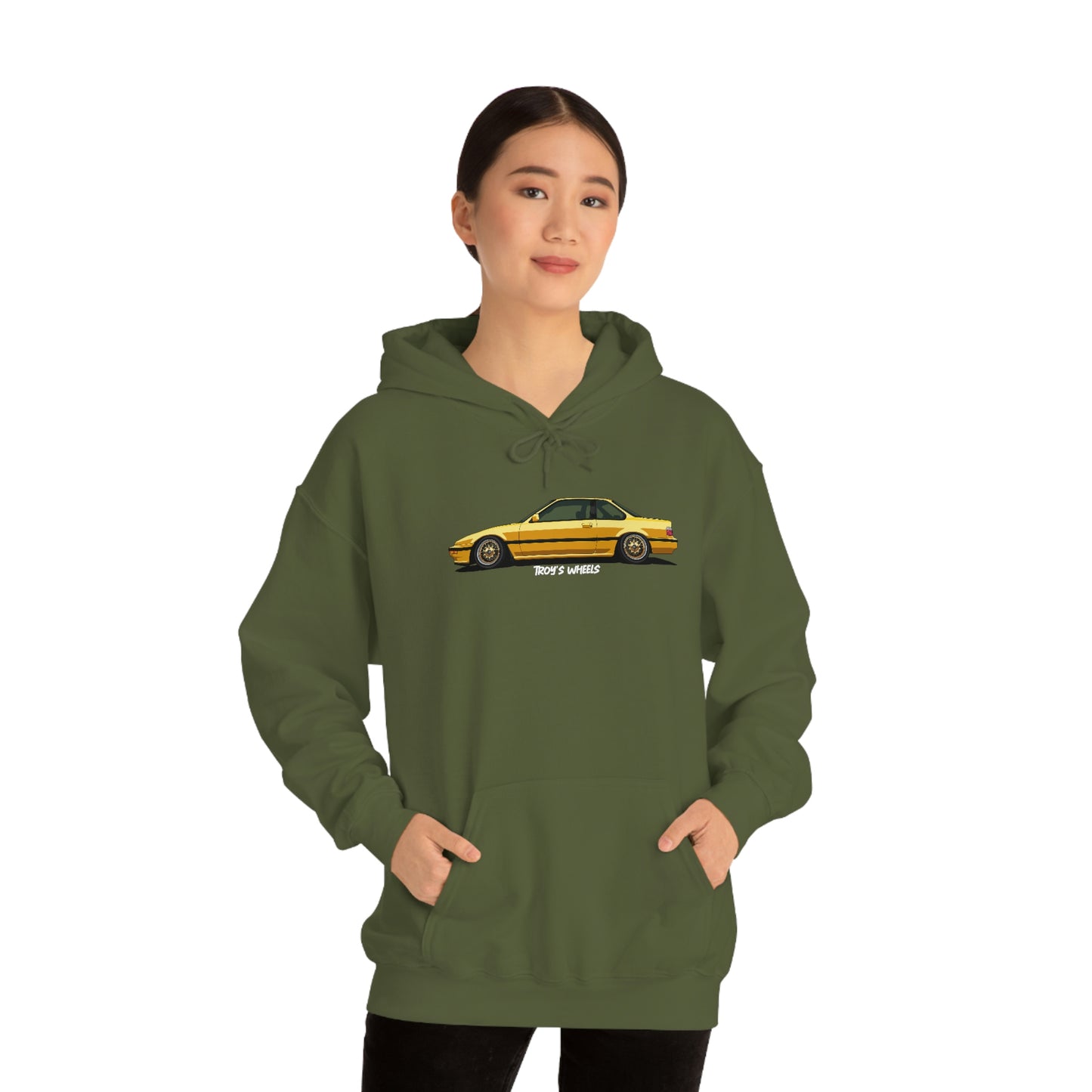 3G Prelude_Yellow_Gold Mesh_Dark Hoodie