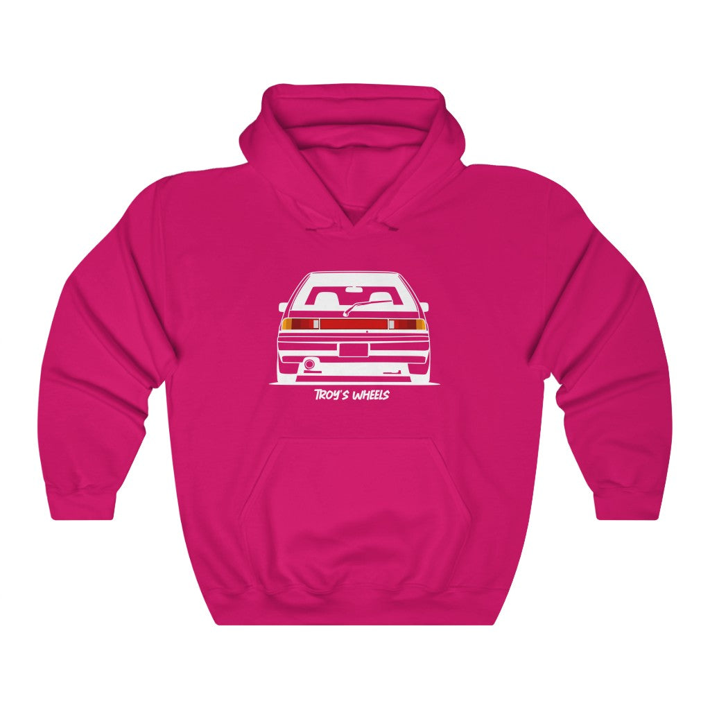 EF Civic_Rear_White_Hoodie