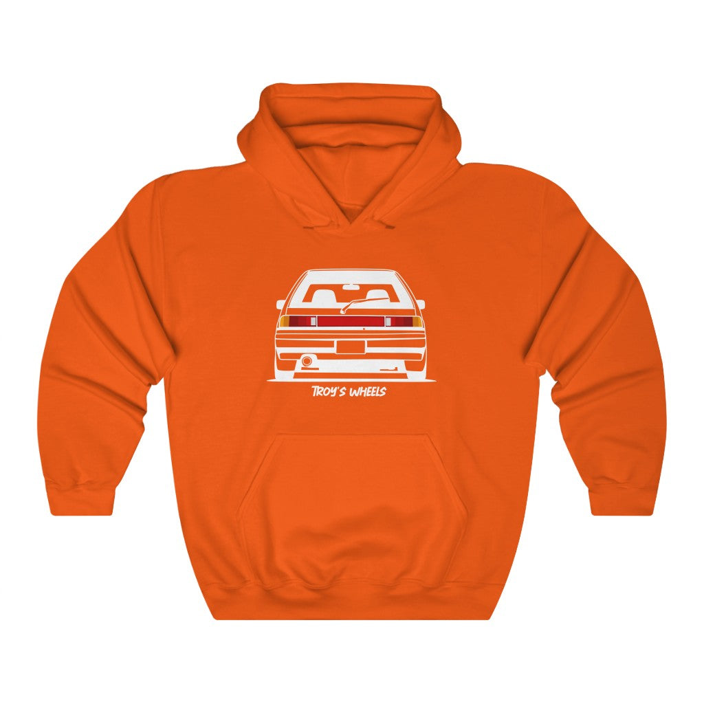 EF Civic_Rear_White_Hoodie