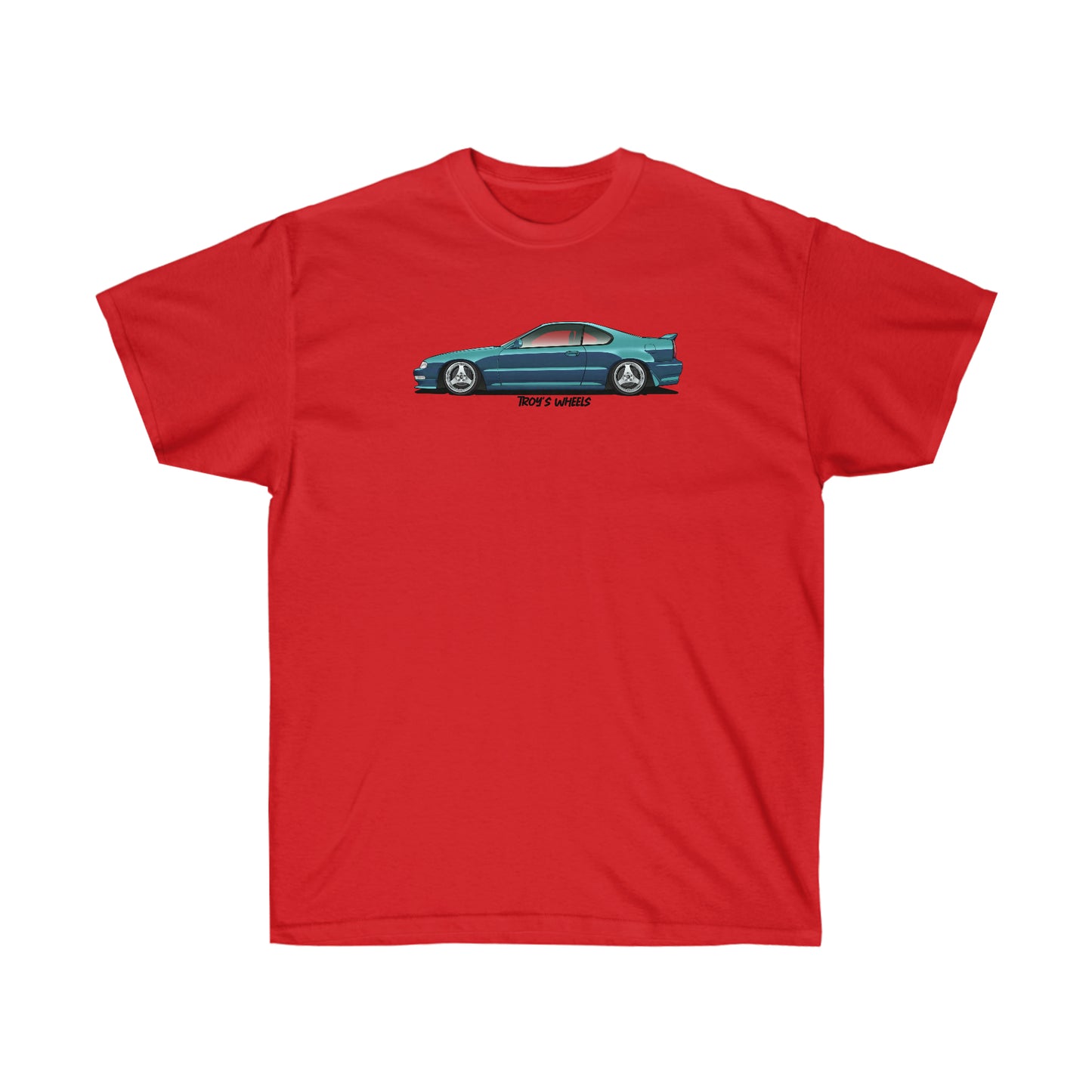 4G Prelude_Green_Silver 3 Spokes_Light Tee