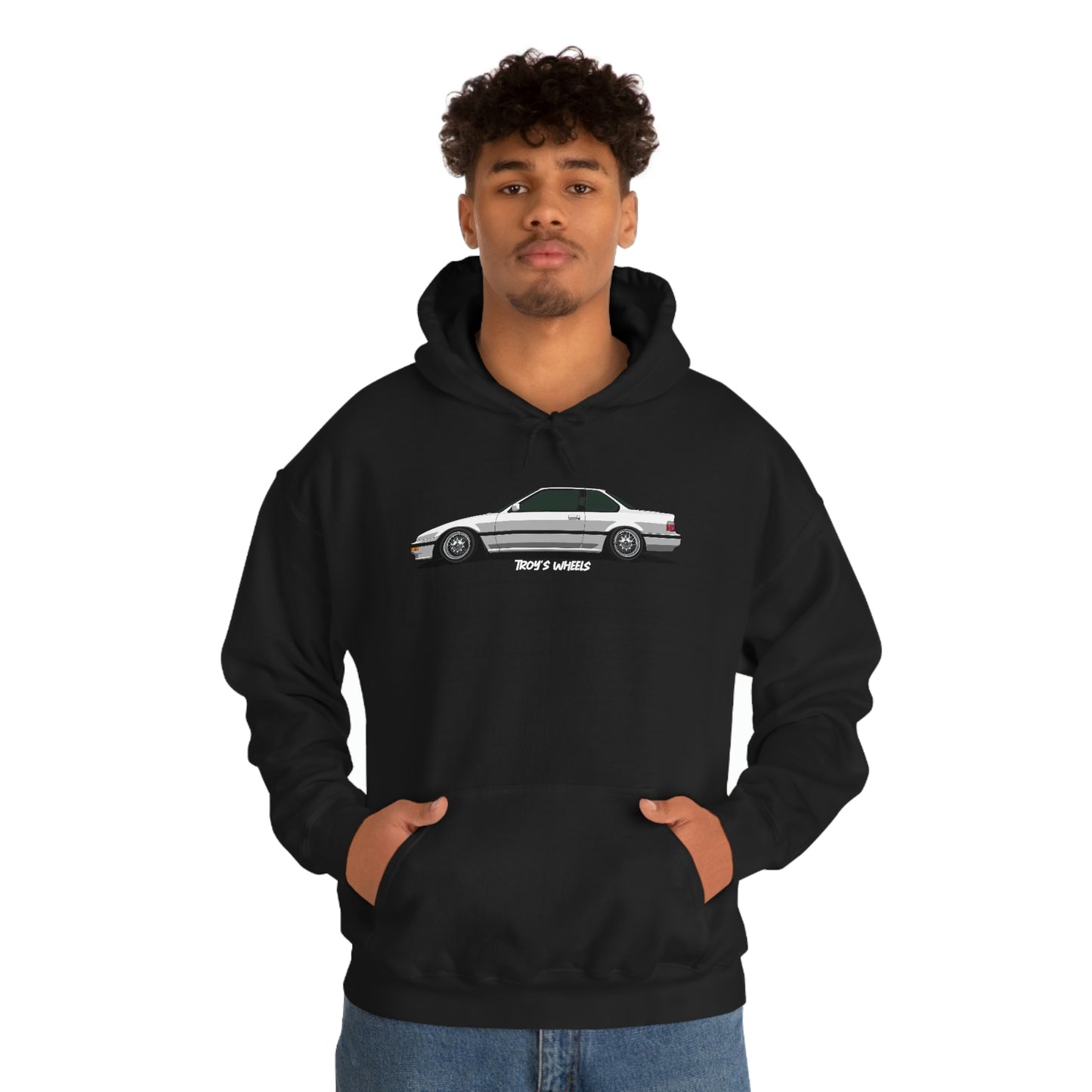3G Prelude_White_Silver Mesh_Dark Hoodie