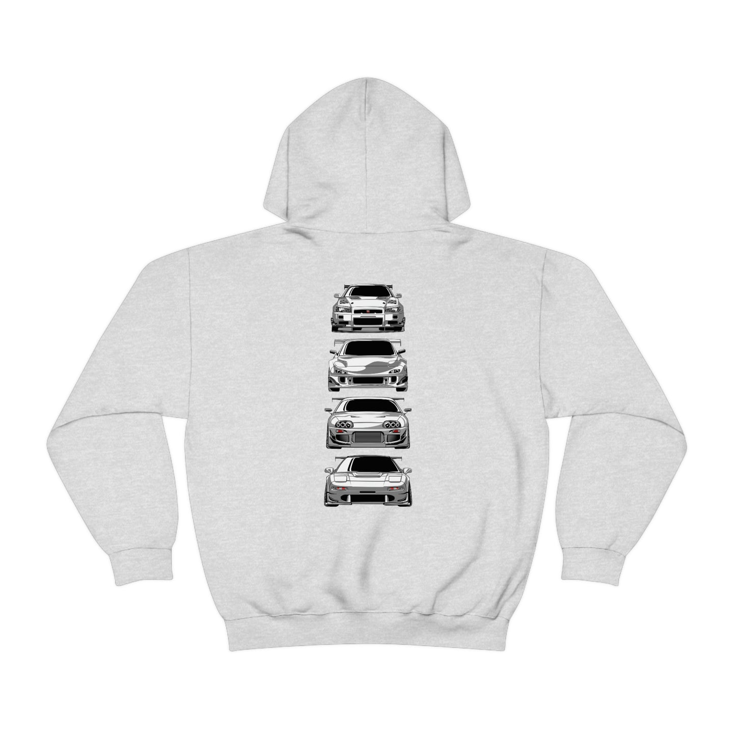 NSX_GTR_RX7_SUPRA_Japan Legends_Hoodie