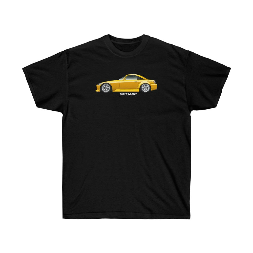 S2000_Yellow_Silver 5 Spokes_Dark Tee
