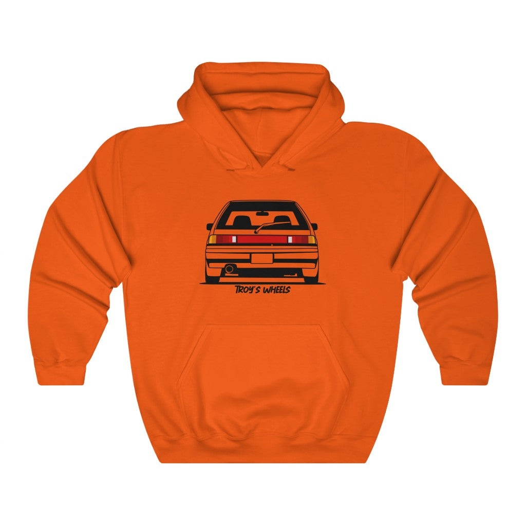 EF Civic_Rear_Black_Hoodie