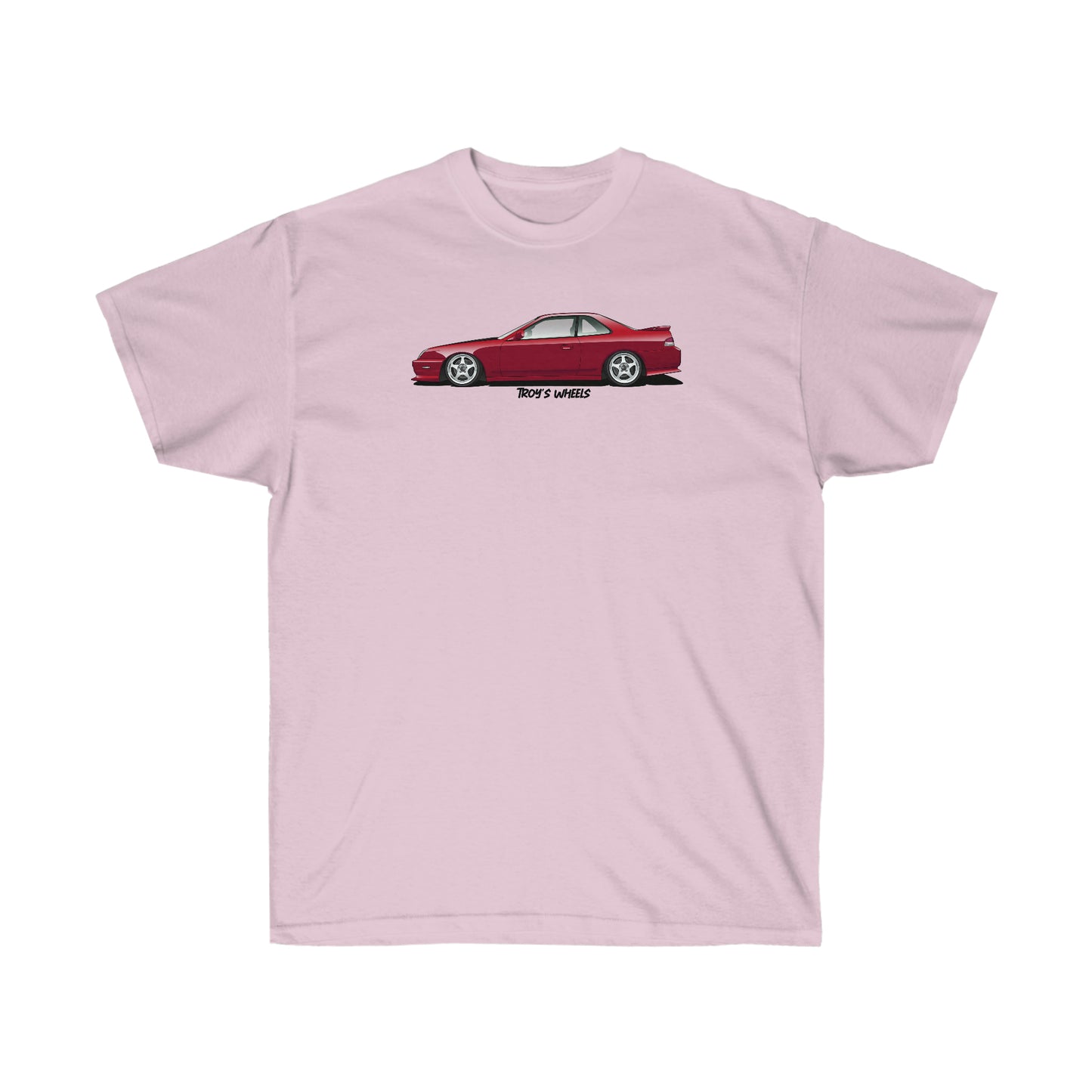 5G Prelude_Red_Silver 5 Spokes_Light Tee