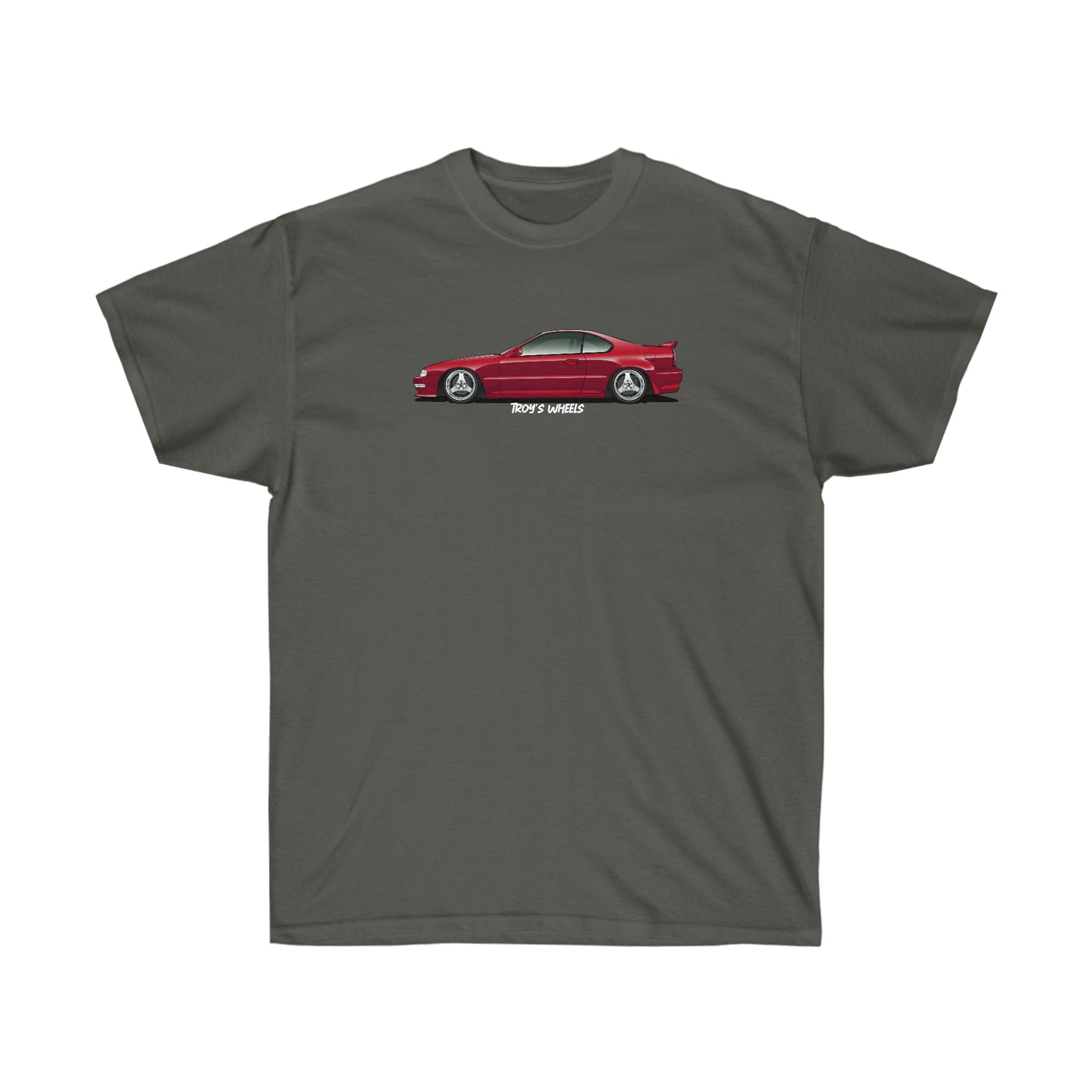 4G Prelude_Red_Silver 3 Spokes_Dark Tee