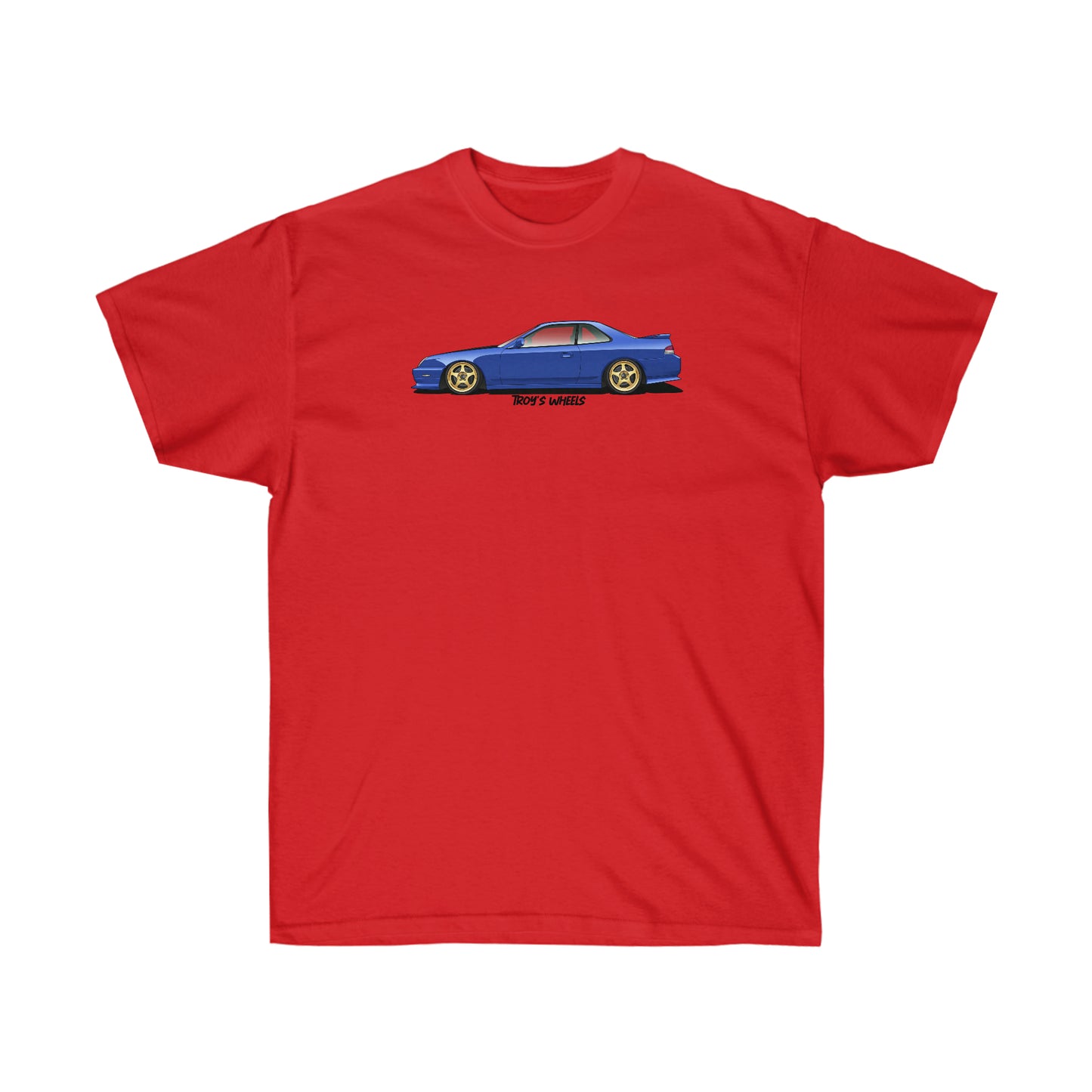 5G Prelude_Blue_Gold 5 Spokes_Light Tee
