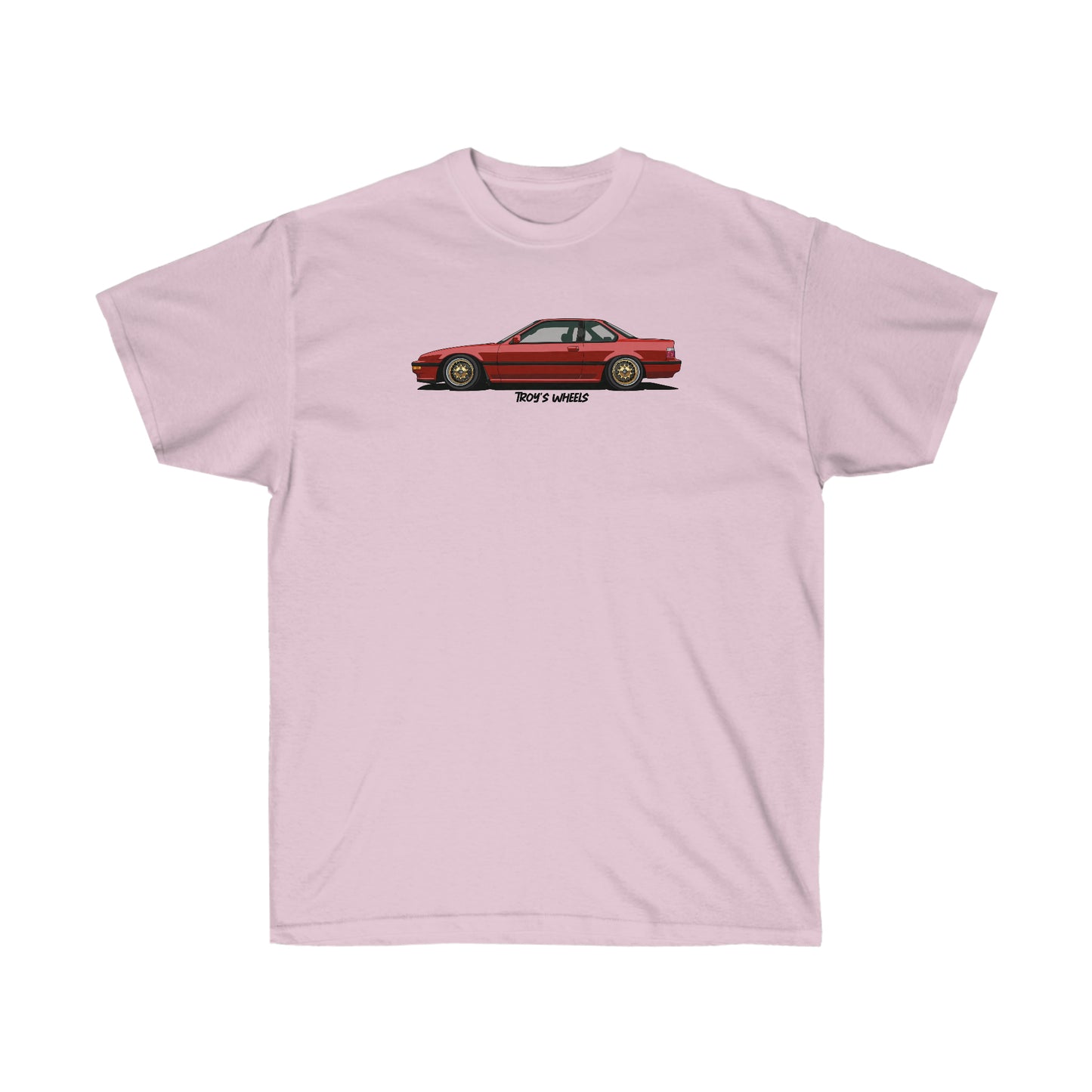 3G Prelude_Red_Gold Mesh_Light Tee