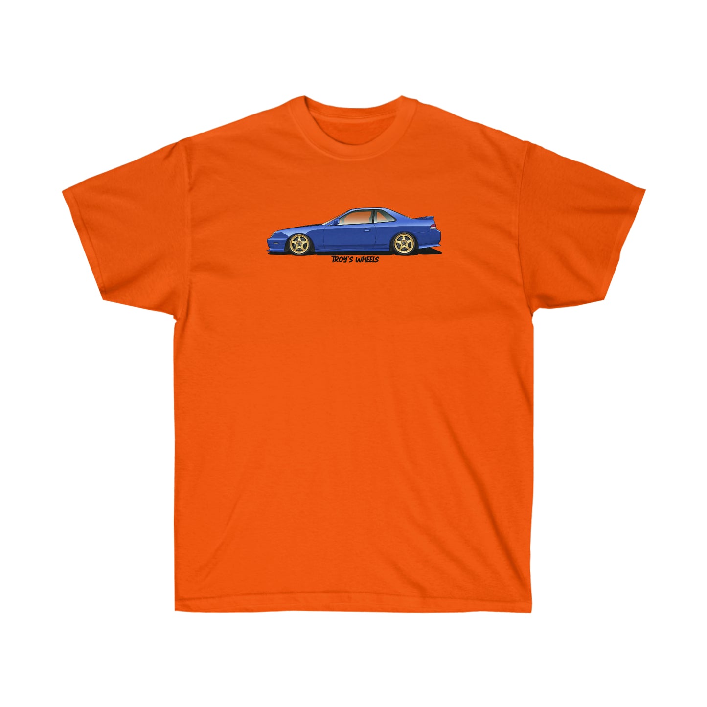 5G Prelude_Blue_Gold 5 Spokes_Light Tee