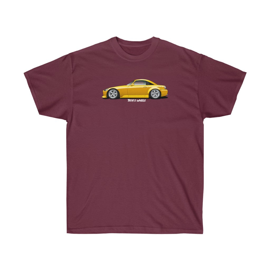 S2000_Yellow_Silver 5 Spokes_Dark Tee