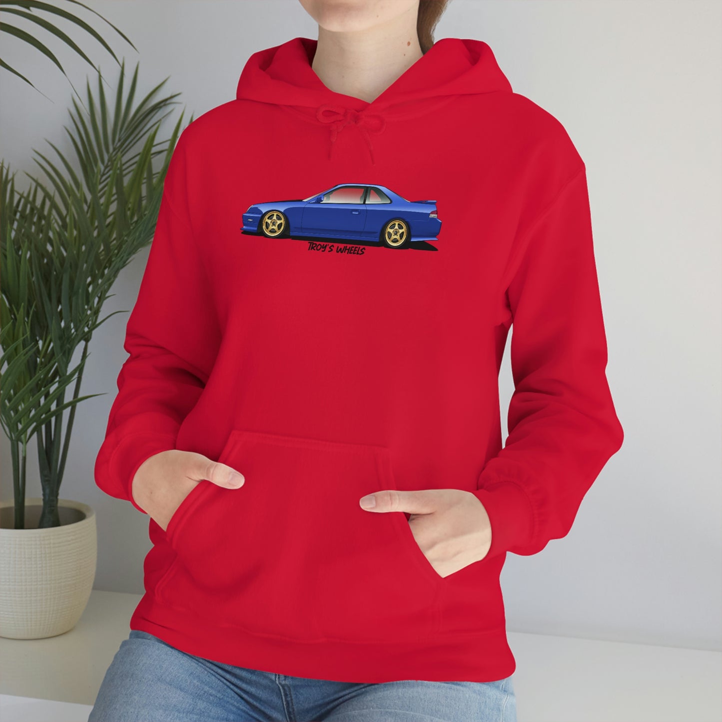 5G Prelude_Blue_Gold 5 Spokes_Light Hoodie