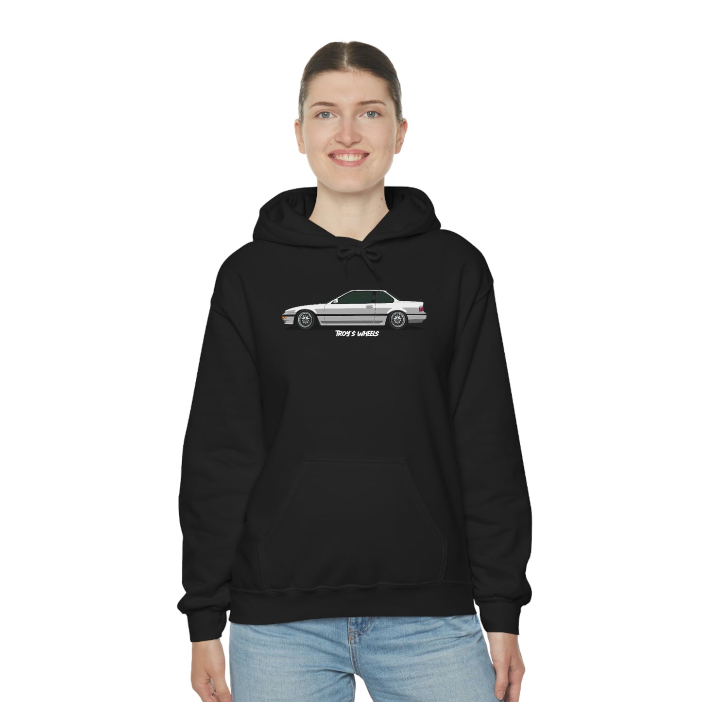 3G Prelude_White_Silver Mesh_Dark Hoodie