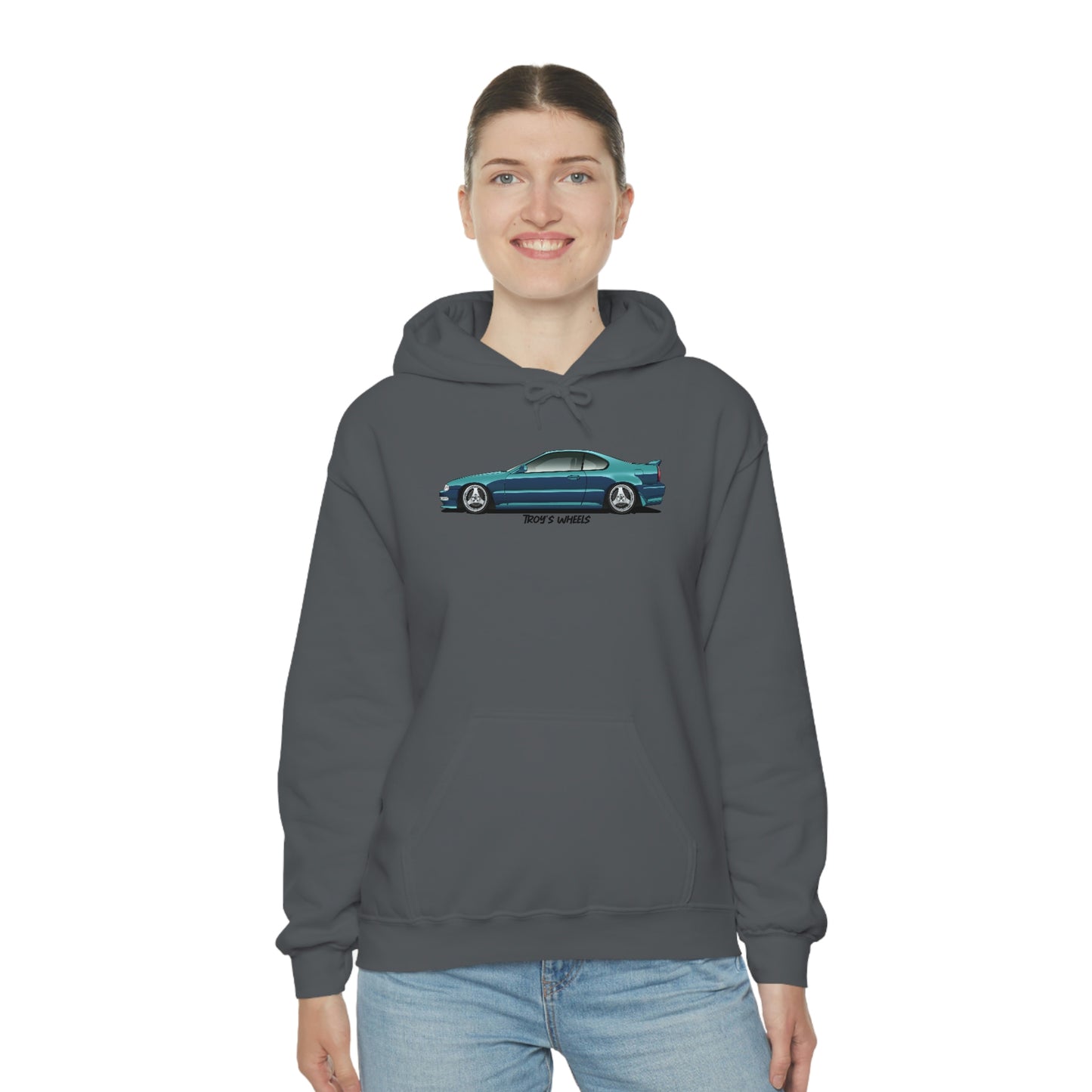4G Prelude_Green_Silver 3 Spokes_Light Hoodie