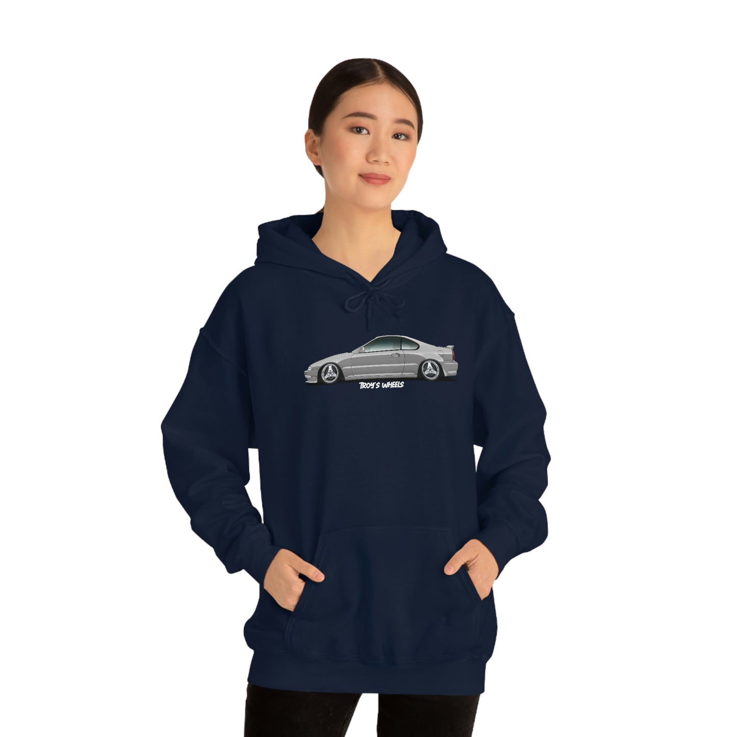 4G Prelude_Silver_Silver 3 Spokes_Dark Hoodie