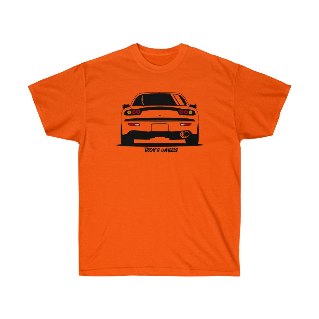 FD RX7_Black_Rear_Tee