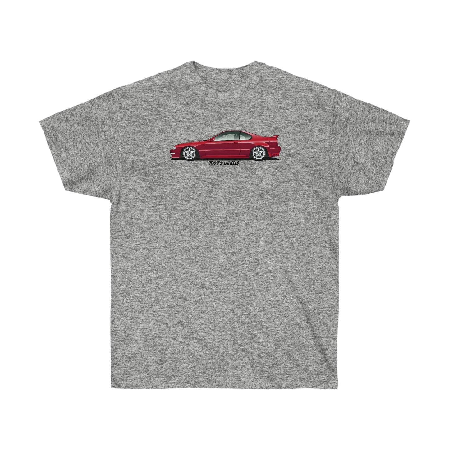 4G Prelude_Red_Silver 5 Spokes_Light Tee