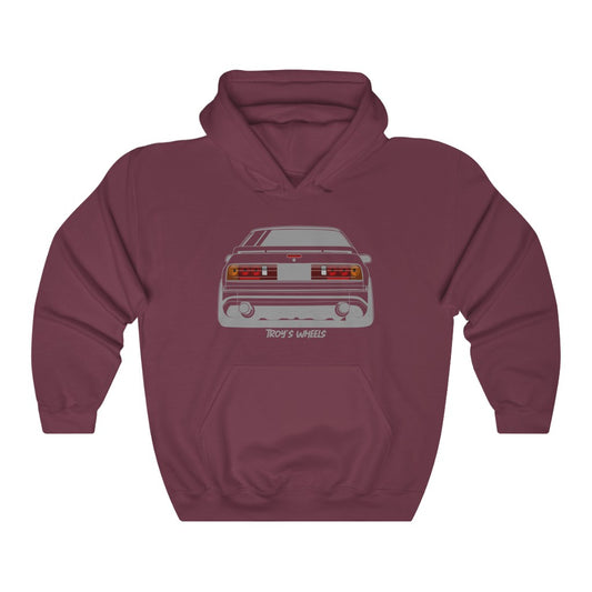 FC RX7_Grey_Rear_Hoodie